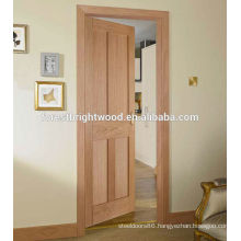 Mahogany veneered 4-panel shaker interior doors